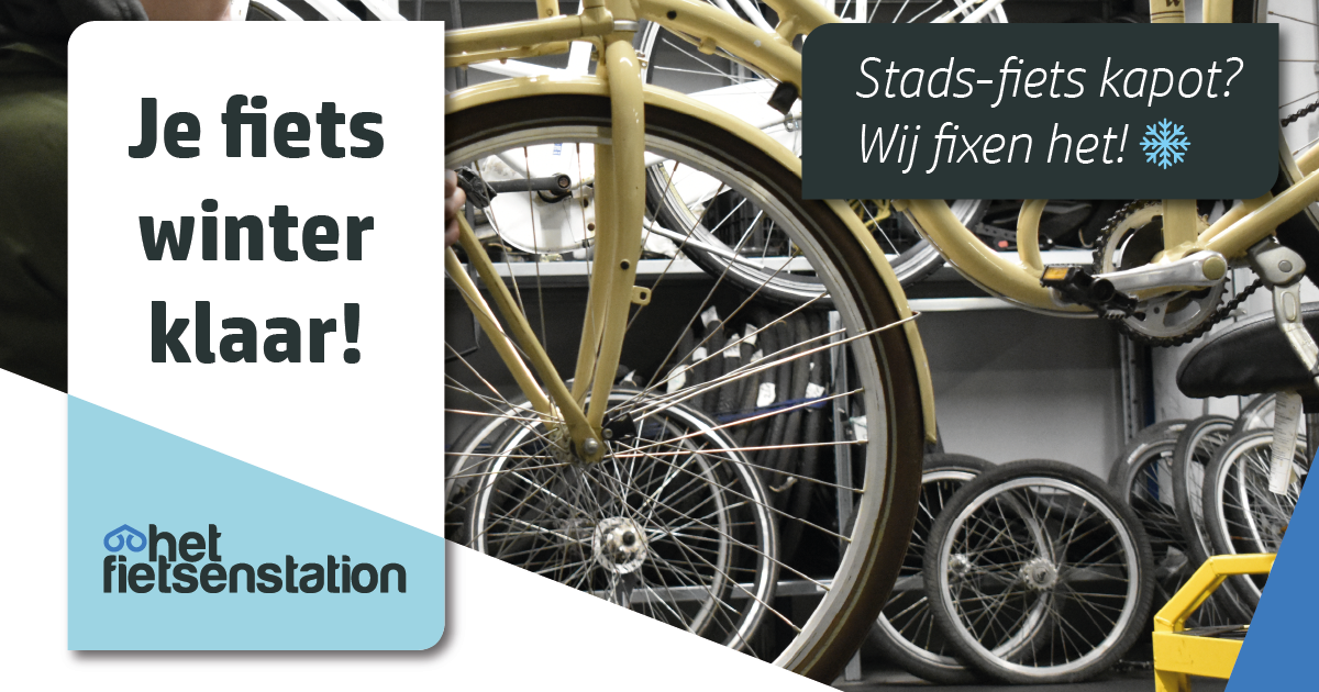Je fiets winterklaar: de beste tijd voor fietsreparatie bij dé fietsenmaker in Helmond!