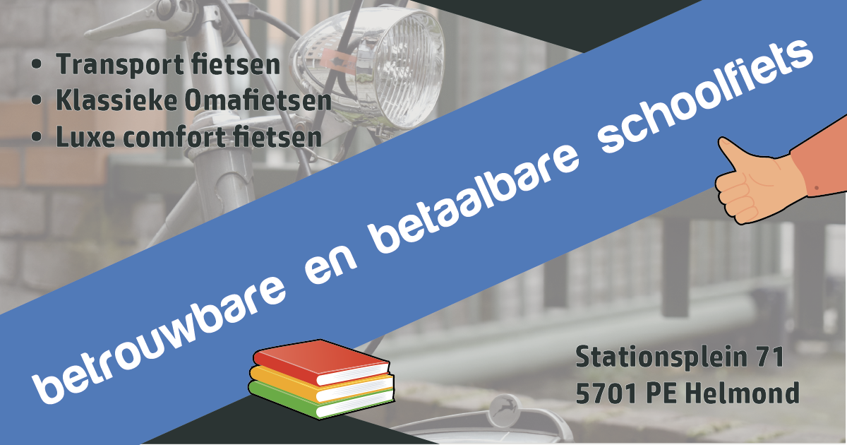 Fiets kopen in Helmond? Vind jouw perfecte schoolfiets bij Het Fietsenstation