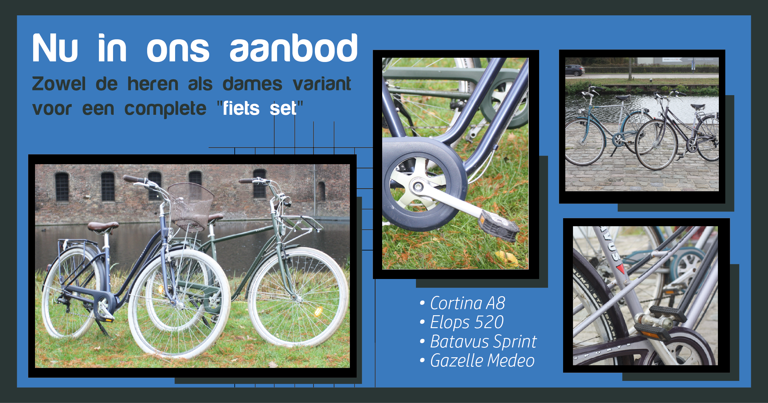 Samen in Stijl: Heren en Damesfiets van hetzelfde Model nu met 10% Korting!