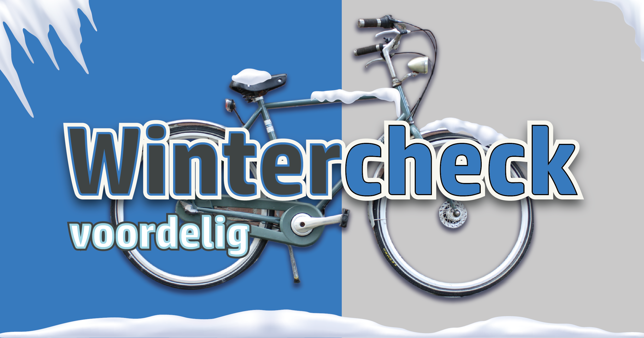 Heeft jouw fiets de winter overleefd? Gun hem de 'Grote Wintercheck' bij Fietsenstation Helmond! 🚲❄️