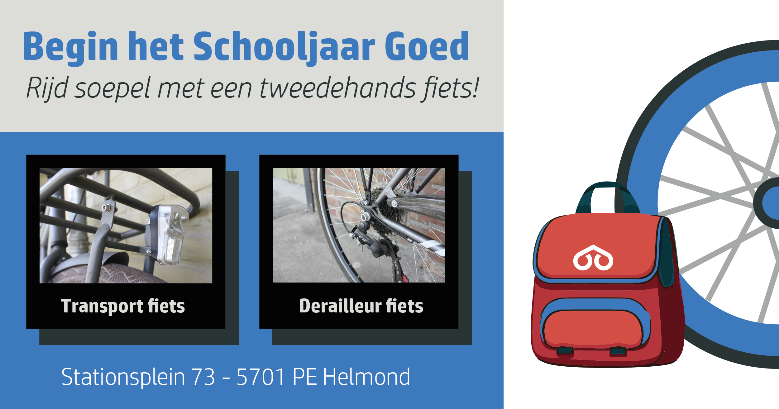 Begin het Schooljaar Goed met een Duurzame Refurbished Fiets van HetFietsenstation